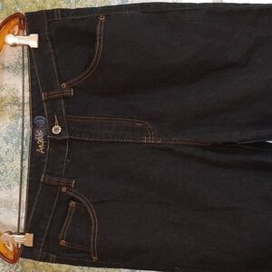 Angels vintage dark denim jeans flare leg size 16 y2k w 32 L 31
